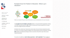 Desktop Screenshot of effe-eu.org